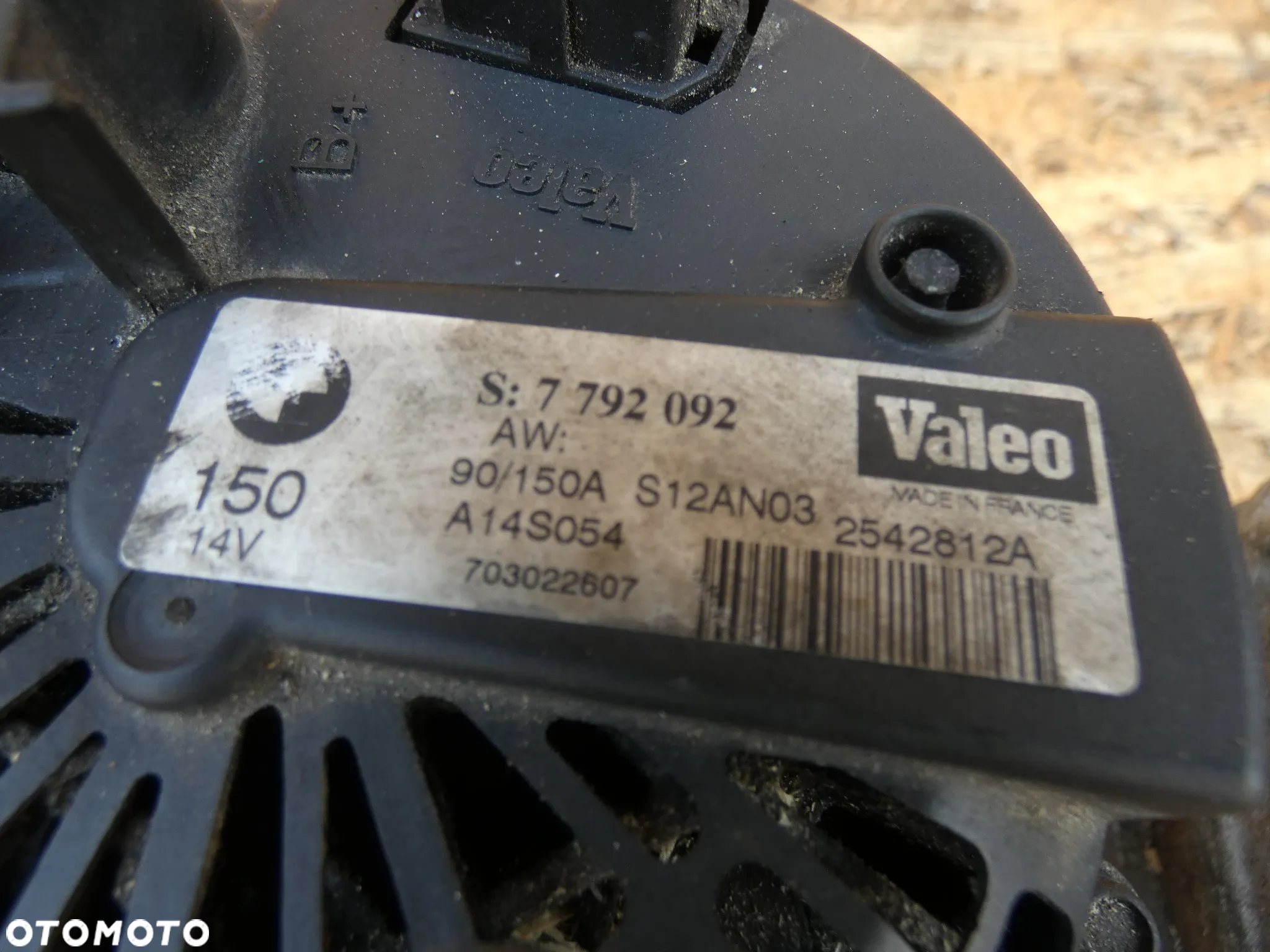 BMW E38 X5 E53 3.0d E39 2.0d 2.5d ALTERNATOR 150A 7792092 - 3