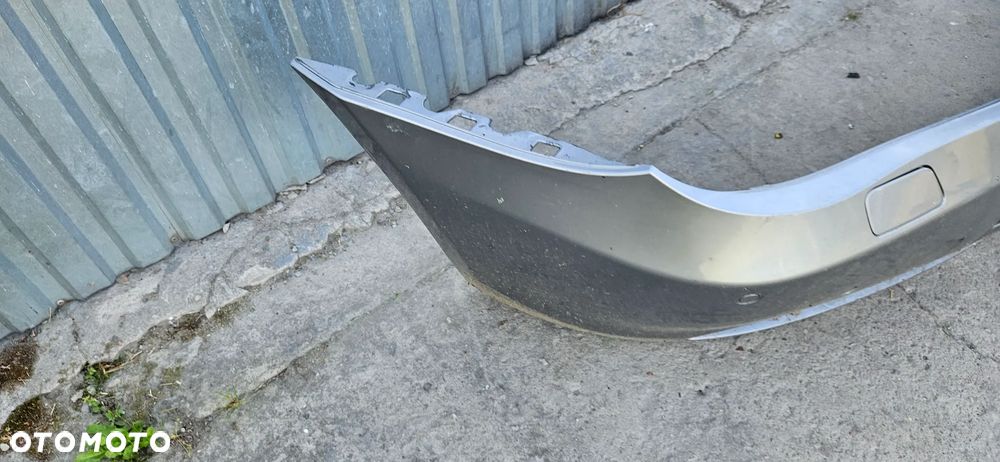 BMW 5 E60 E61 2003-2007 Kompletny zderzak przód Zderzak przedni pod czujniki parkowania PDC XENON spryskiwacze  KOLOR Silbergrau - 5