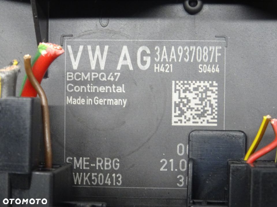VW PASSAT B7 KOMBI 10-14 MODUŁ KOMFORTU 3AA937087F - 2