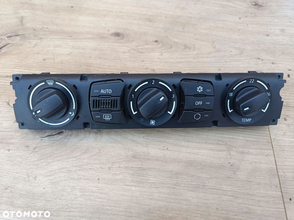 BMW E60 E61 PANEL KLIMATYZACJI BASIS 9122396 - 1