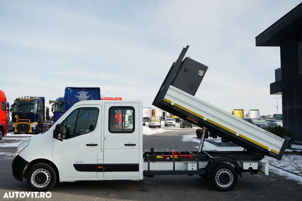 Renault MASTER / DCI 135 / BASCULATOR / CAMION CU OPȚIUNI 7 LOCURI / MANUAL - 3