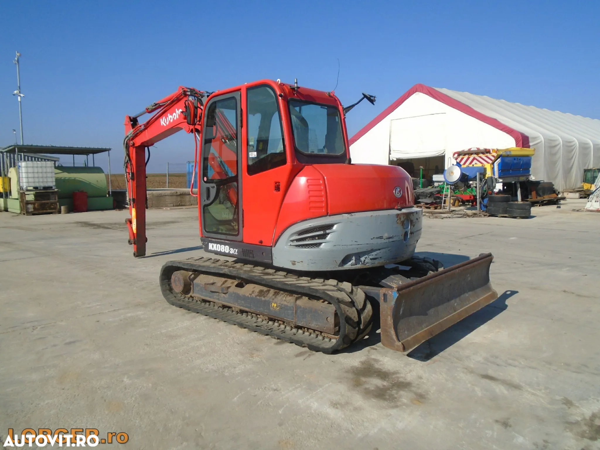 Kubota KX080-3 - 2