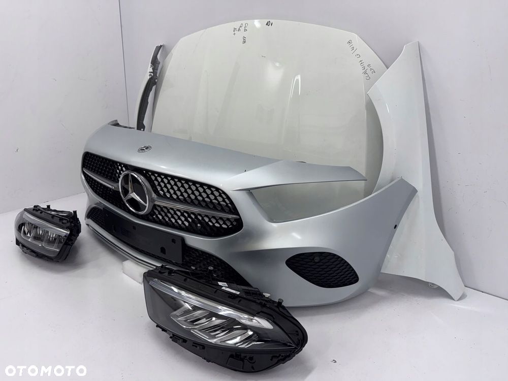 MERCEDES A KLASA W177 A177 PRZÓD MASKA, ZDERZAK BŁOTNIK LAMPY - 8