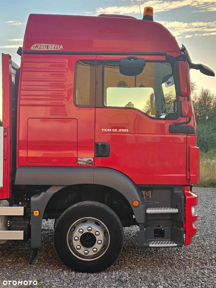 MAN TGM 12.290 / 15.290 /  SKRZYNIOWY / AUTOMAT / SYPIALKA / CAŁY NA PODUSZKACH / 2019 / E6 / JAK NOWY / KLIMA POSTOJOWA - 8