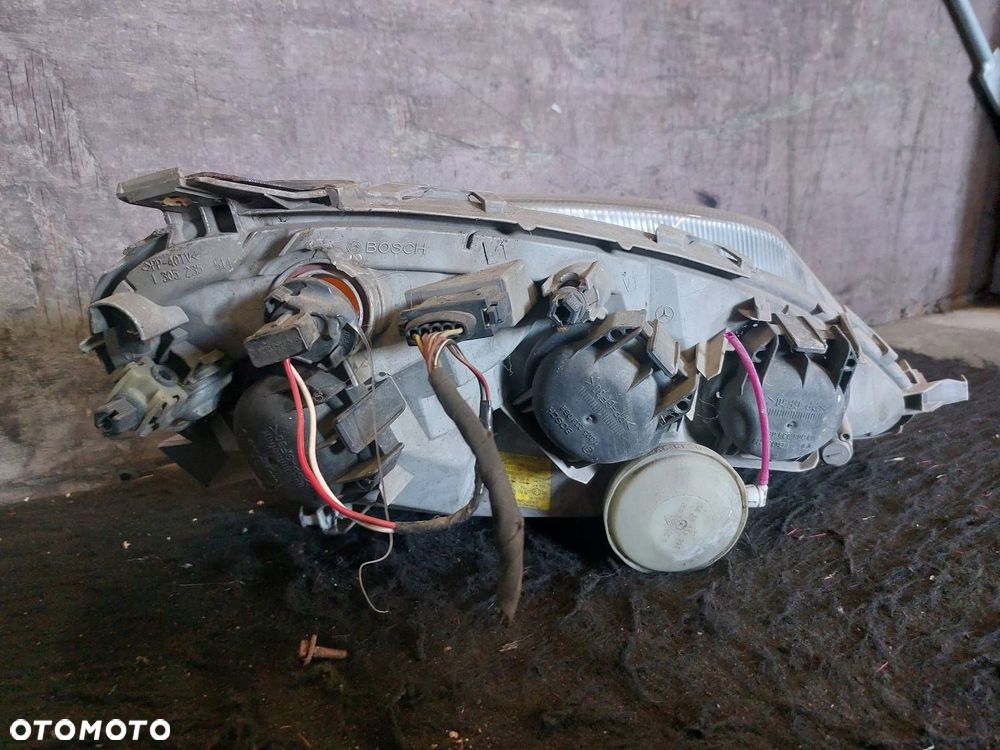 KOMPLETNY PRZÓD MASKA BŁOTNK ZDERZAK MERCEDES-BENZ VANEO W414 9744 - 2