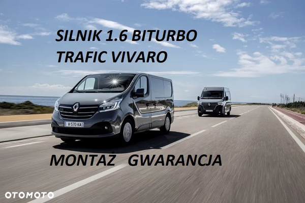 Silnik Trafic Vivaro 1.6 BiTURBO M9R450 452 OPCJA MONTAŻU