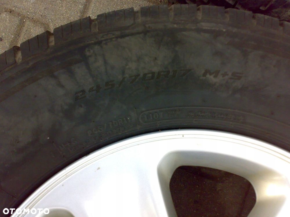 jeep grand cherokee wk2 2014 - koła orginał alu felgi opony 17'' idealne - 3