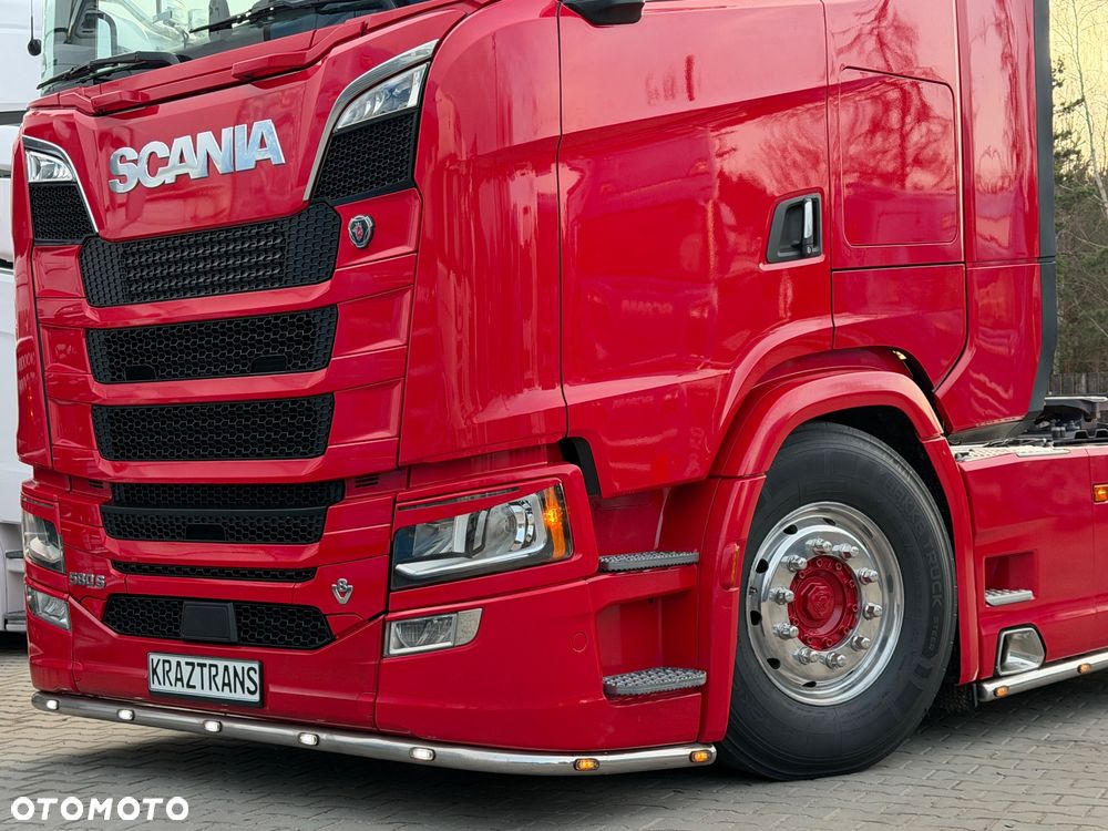 Scania 580s Scania z Niemiec ASO kontrakt serwisowy idealny stan v8 4x2 - 16