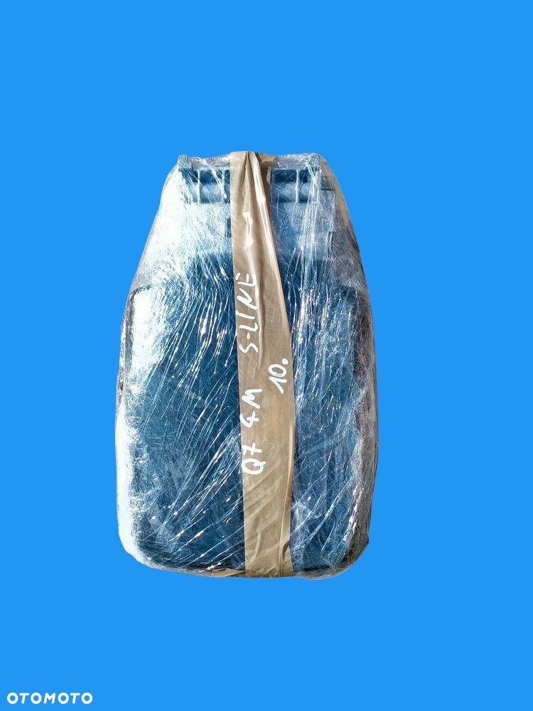 AUDI Q7 4M S-Line FOTELE KANAPA BOCZKI TAPICERKA SKÓRA CZARNA - 2