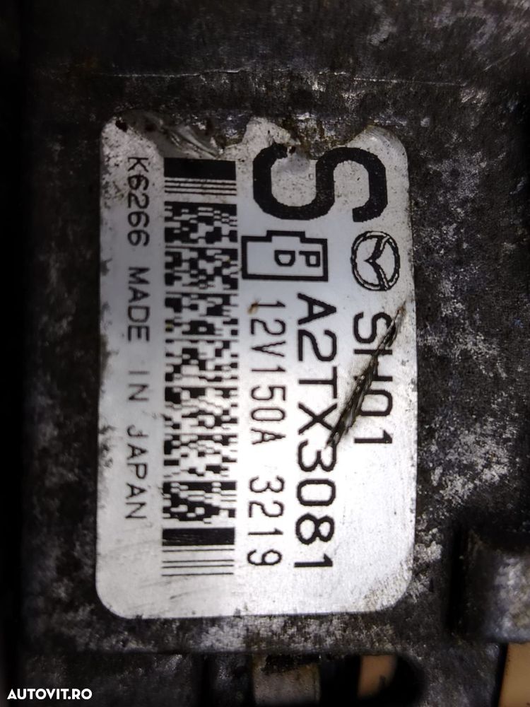 Alternator 2.2 d SH a2tx3081 Mazda 3 BM [2013 - 2016] - 3