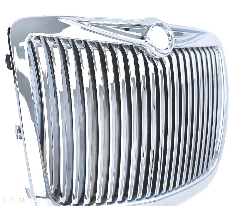 GRELHA FRONTAL CHRYSLER 300C 04-11 CROMADO - 2