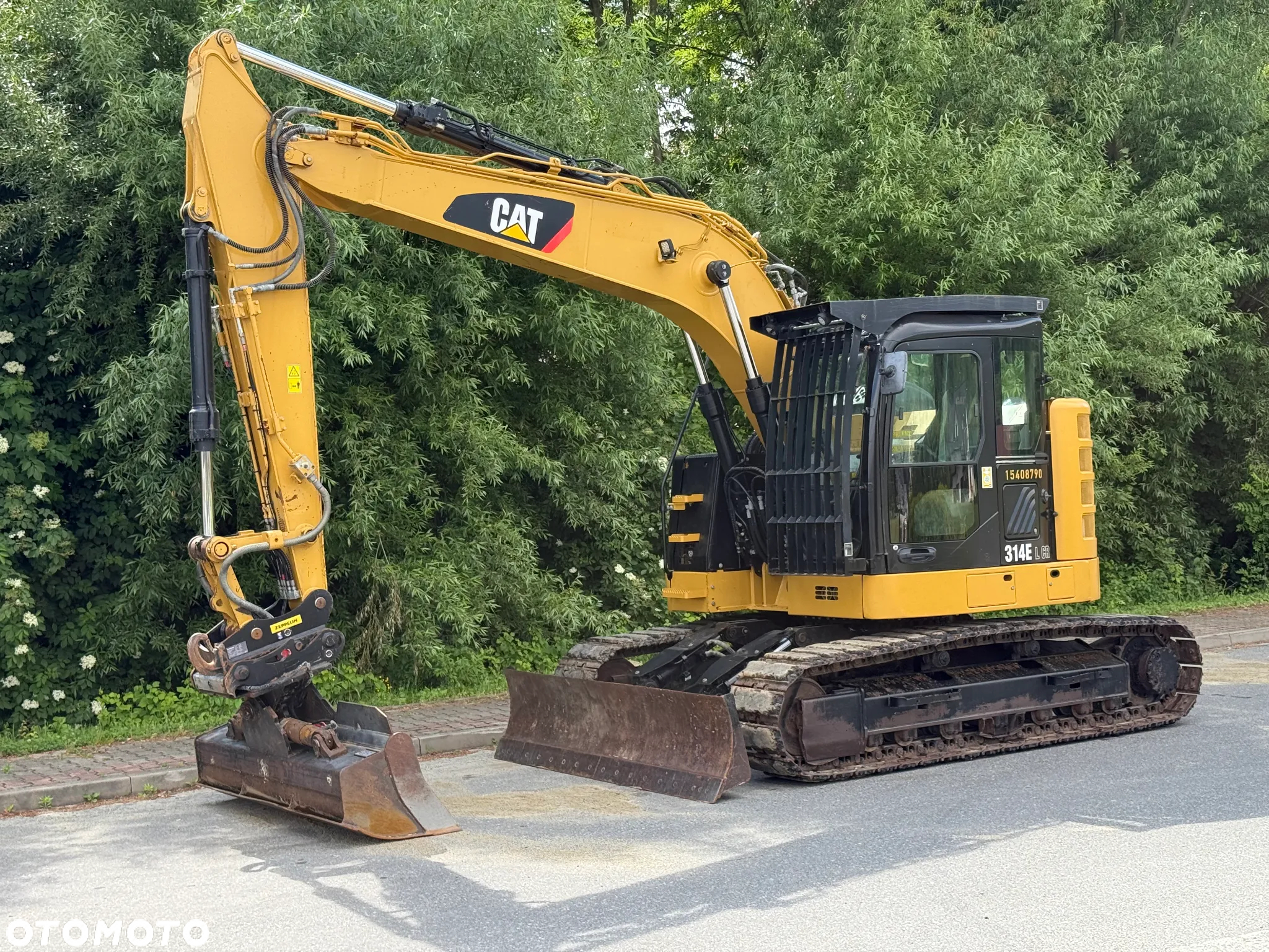 Caterpillar * Koparka CAT 314E L CR * 4700 MTG * Szybkozłącze Quick * Stan Idealny * Caterpillar - 15