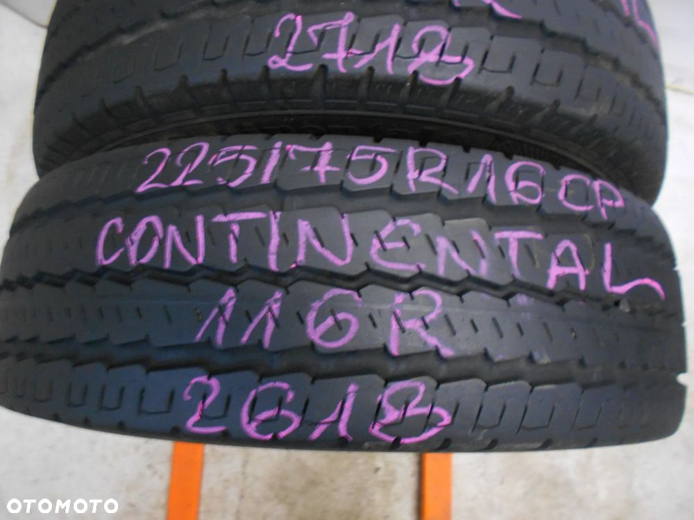 OPONY 225/75R16CP CONTINENTAL VANCO CAMPER DOT 2718 9MM - 3