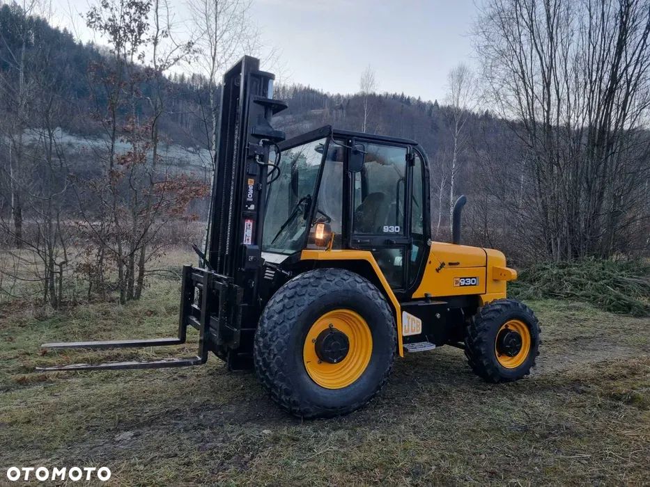 JCB 930-4 Wózek Widłowy 4X4 TERENOWYJAK NOWY! 2015r z Norwegii Hydrauliczny POSUW 2400mtg - 1