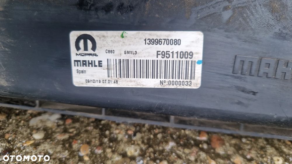 CITROEN JUMPER III PEUGEOT BOXER III 2.2HDI WENTYLATORY CHŁODNICY 1399670080 - 5