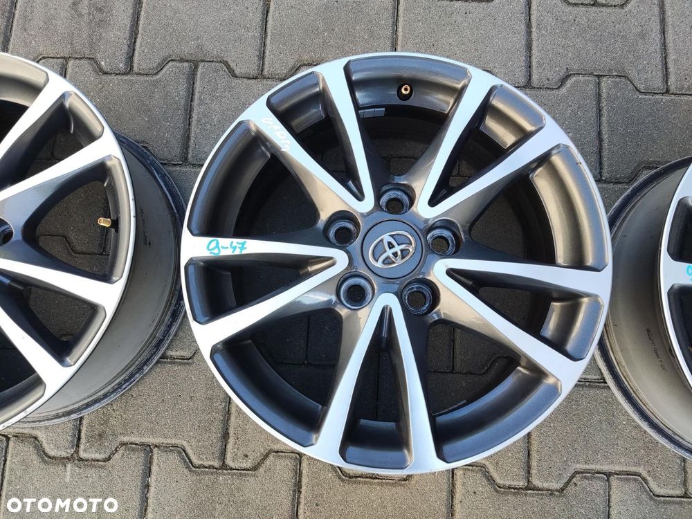 FELGI ALUMINIOWE 16 TOYOTA VERSO LIFT 2014-2019 5X114,3 42611-YY40 KOMPLET - 6