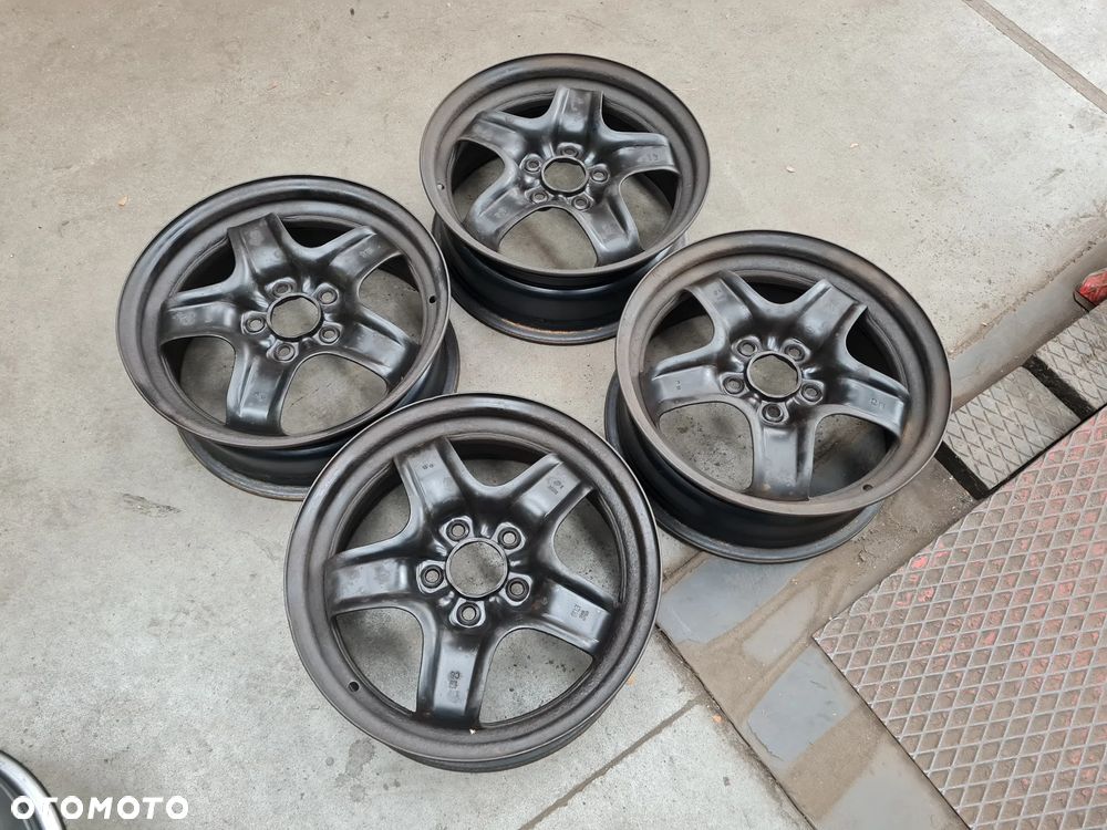 Felga stalowa OPEL Astra H 5x110 6,5x16 ET39 strukturalna - 3