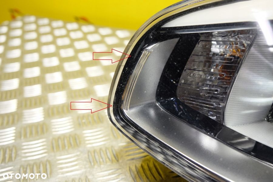 KIA SOUL II 2014- REFLEKTOR LAMPA PRZÓD ZWYKŁA SOCZEWKOWA LEWA USA - 5