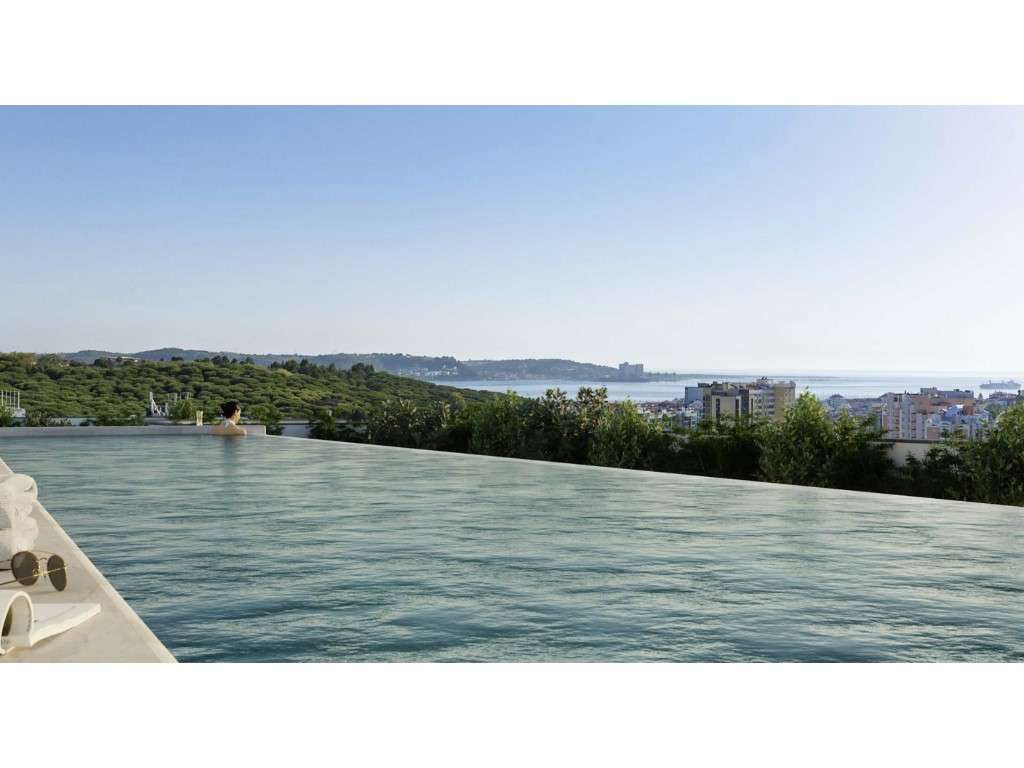 T3 Novo com varanda com vista de monsanto - Grande imagem: 2/9