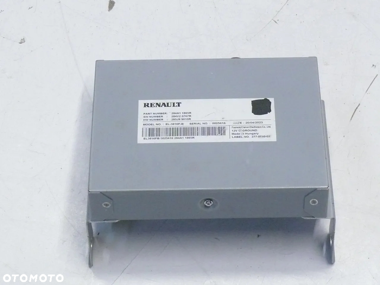 MODUŁ STEROWNIK RADIO RENAULT AUSTRAL 2022 2025 - 2
