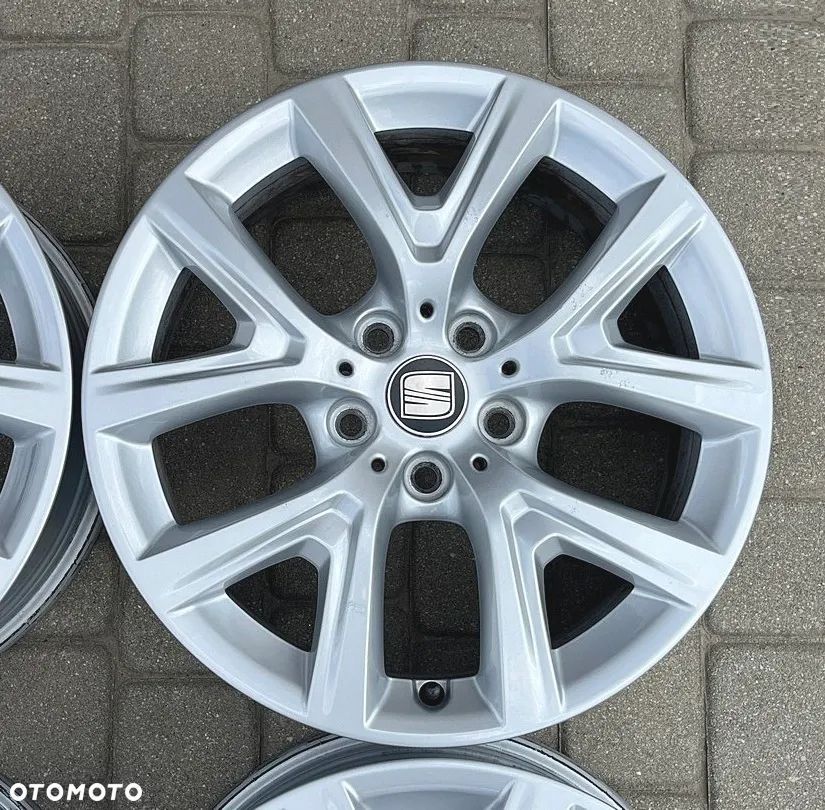 ALUFELGI 17 FELGI ALUMINIOWE ALUSY VW SKODA SEAT AUDI MERCEDES BMW 5x112 ET39 6,5Jx17H2 R17 IS39 - 6