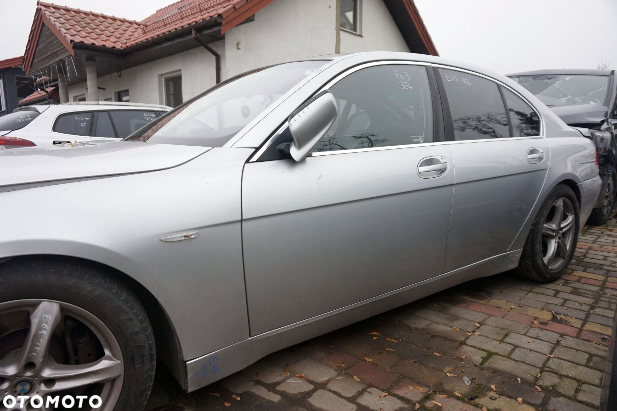 BMW 7 IV E65 2002 354 4.4 V8 N62B44A 333KM GA6HP26Z SREBRNY TITANSILBER na części - 2