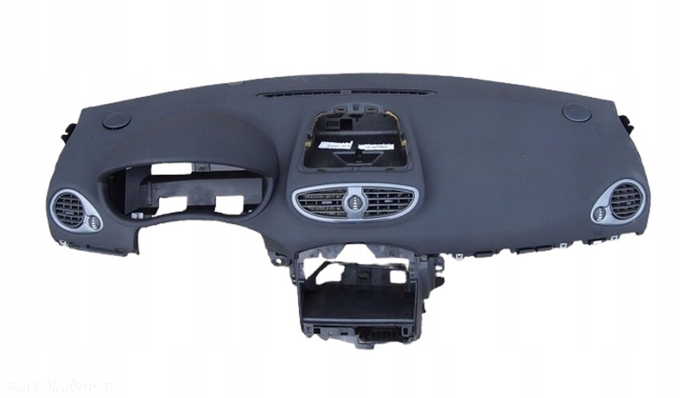 KONSOLA KOKPIT DESKA + PODUSZKA AIR-BAG PASAŻERA RENAULT CLIO III 2005-2009 - 1