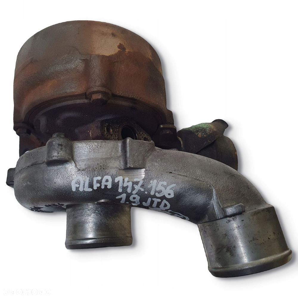 TURBOSPRĘŻARKA Alfa Romeo 147 156 1.9 JTD turbo 55191596 - 3