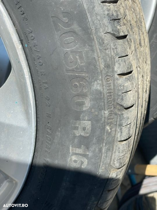 roata janta R16 205 60 bmw seria 3 F30 F31 e90 e91 seria 1 e87 e81 Style 306 anvelopa de vară este din aliaj ușor dur aluminiu este originala bmw - 4