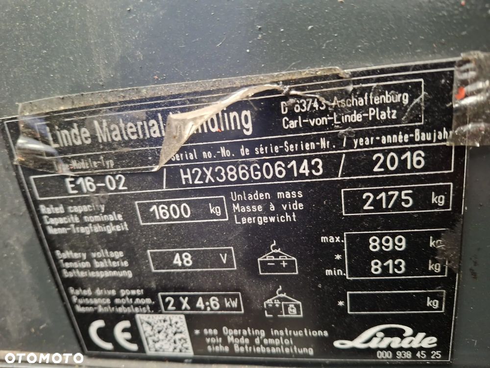 Linde E16T-02 - 6