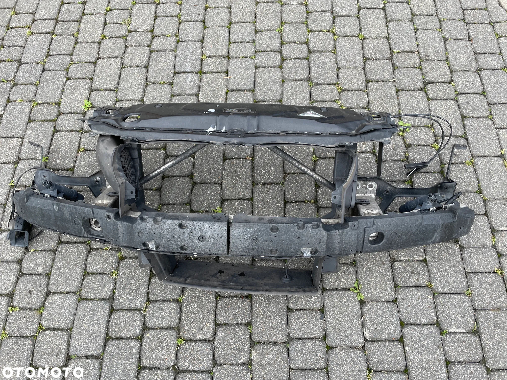 BMW E60 PRZÓD KOMPLETNY ZDERZAK PAS MASKA LAMPA XENON BŁOTNIK LEWY PRAWY TITANGRAU - 8