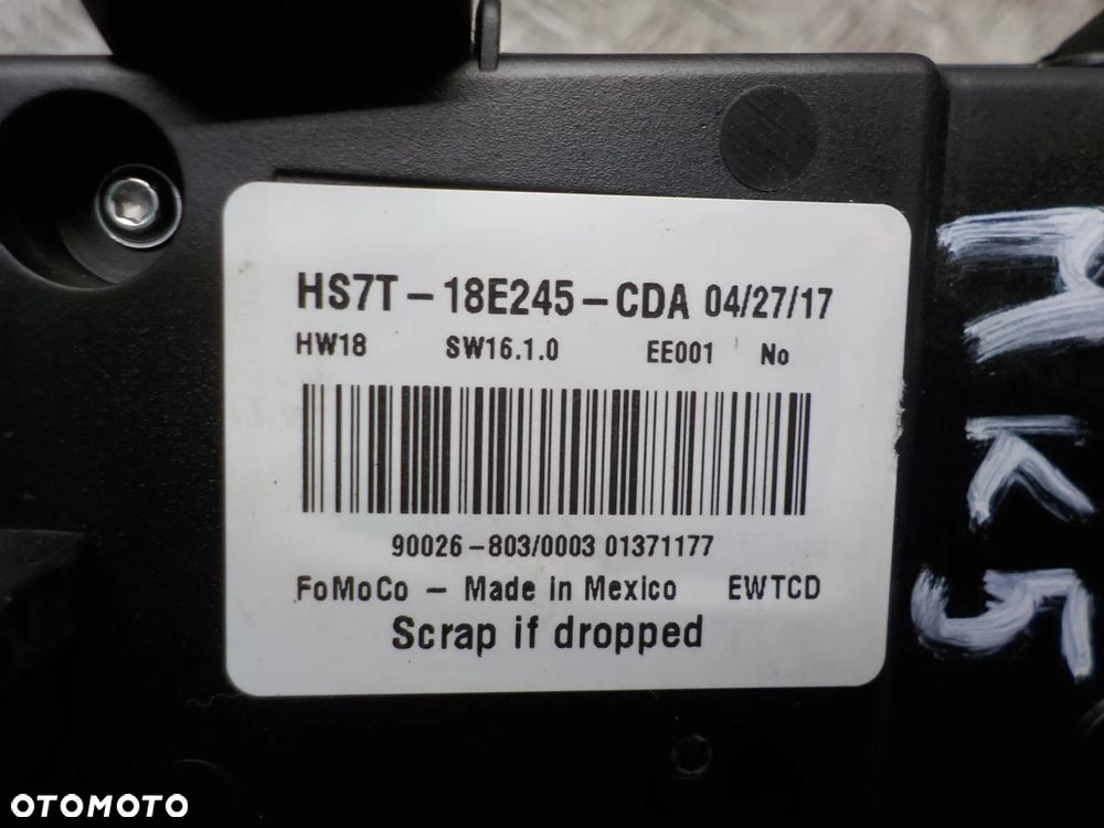FORD MONDEO MK5 PANEL KLIMAYZACJI HS7T-18E245-CDA - 4