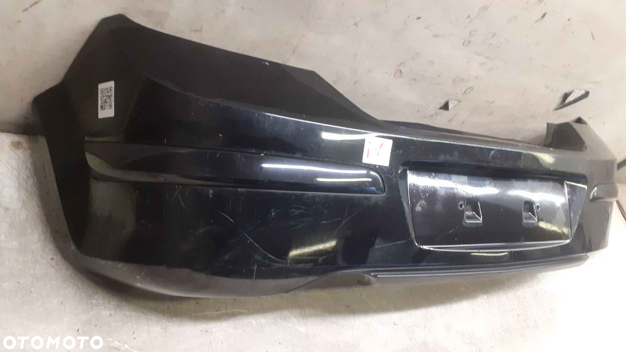 } ZDERZAK TYŁ TYLNY DO OPEL ASTRA H III Z20R CZARNY DYFUZOR - 4
