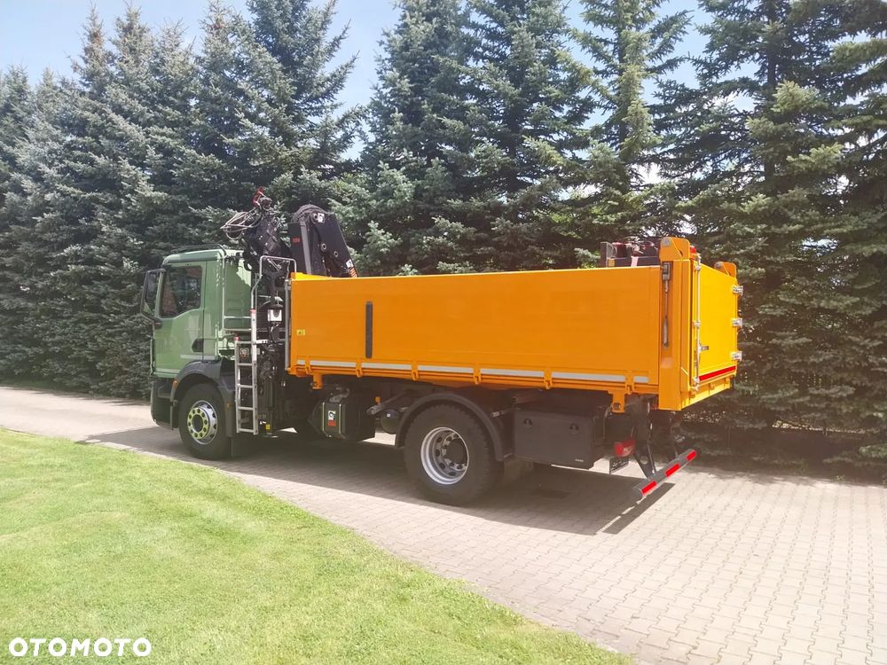 MAN TGM 18.290/ 3-str. wywrotka z HIAB 138/ - 25