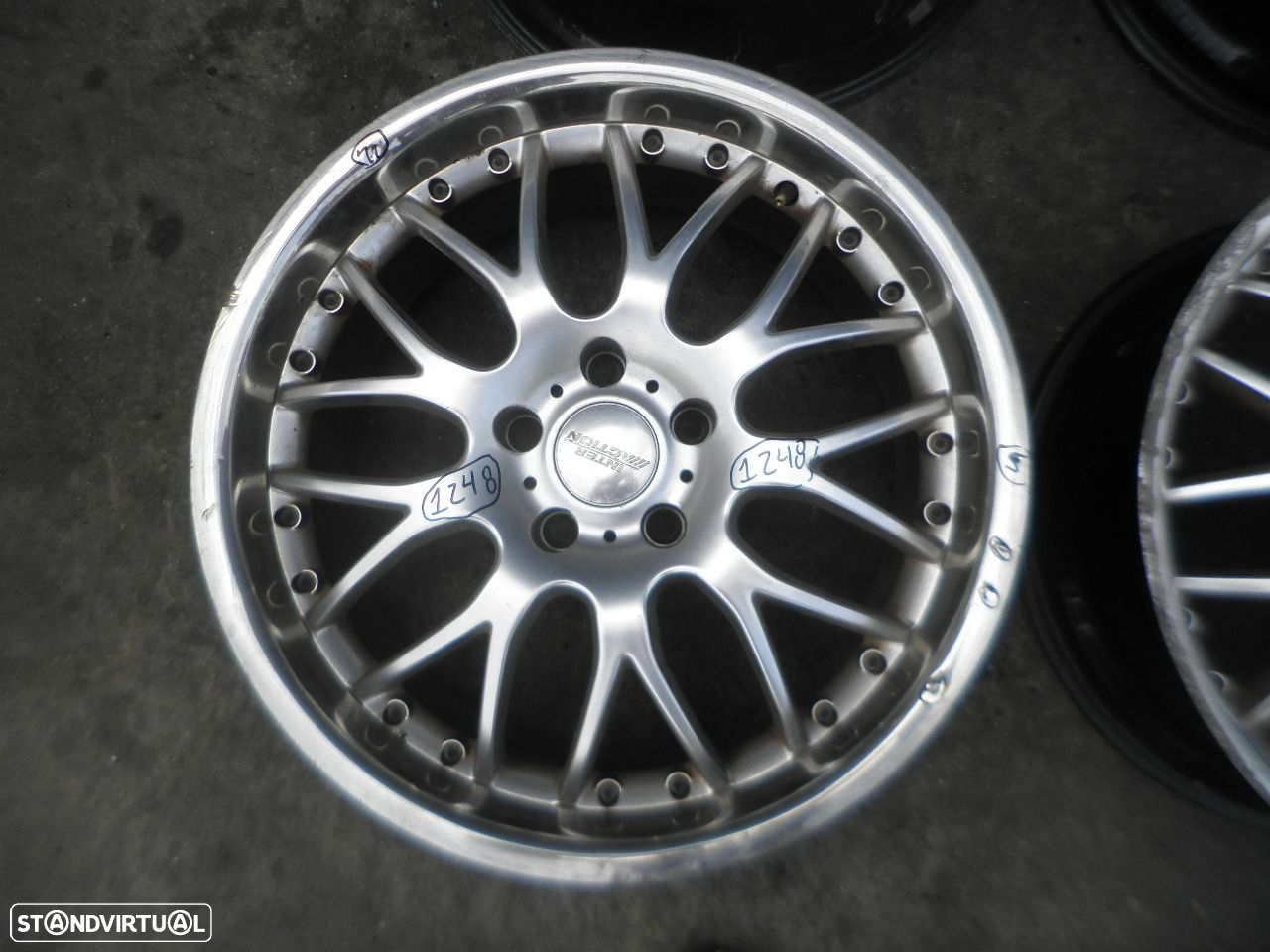 Jogo De Jantes Jgjant1248 VW TOUAREG 2003 2.5 TDI 174CV 5P AZUL ET40 8X19 5X120 71.8MM - 3