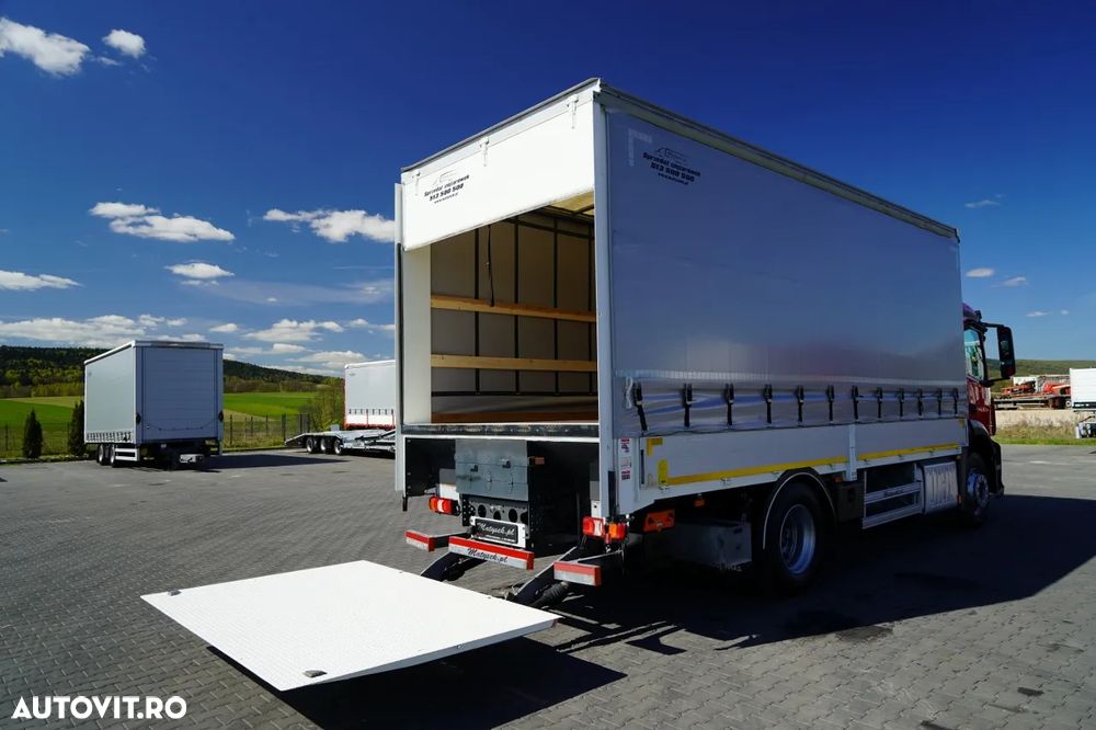 Mercedes-Benz ANTOS 1830 / CORTINĂ - 6,5 M / 4x2 / SOLO / DHOLLANDIA LIFT 2000 KG / EURO 6 - 20