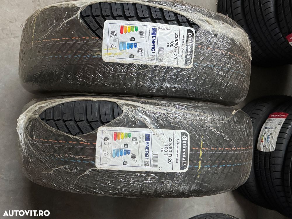 Vând 2 anvelope 235/50/20 continental allseason noi - 1