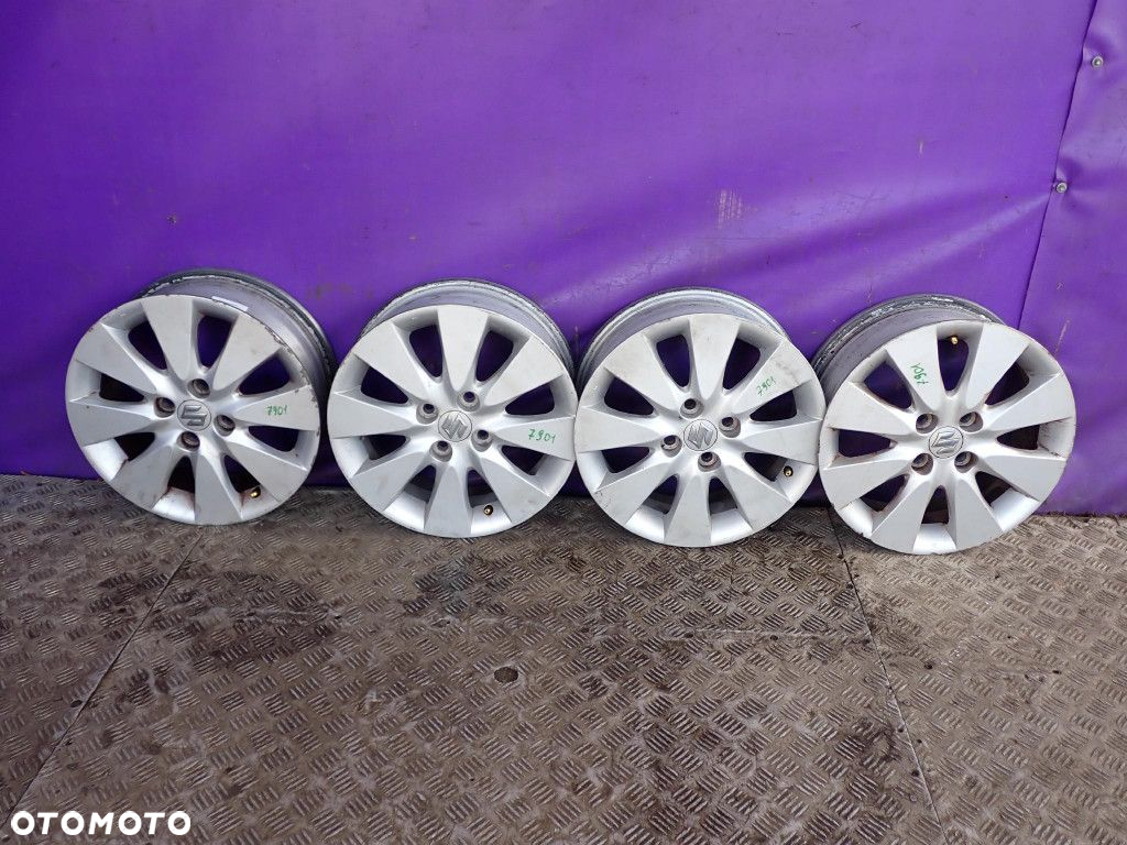 SUZUKI SPLASH FELGI ALUMINIOWE 15 15 5,5J 4x100 ET 50 SU0017 - 2