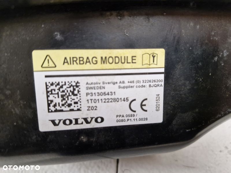volvo v40 2 ii poduszka powietrzna airbag pieszego 31305431 - 9