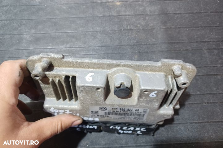 Calculator motor ECU 03C906022AQ 0261S04396 - 1.4 CAXC 03C906022AQ 02 - 4
