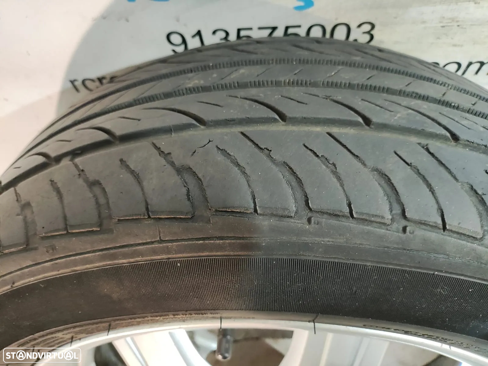 Jantes 16 Polegadas Originais Mercedes Benz - 5x112 - A1714010902 - CLK SLK R170 R171 Class C W202 W203 - 15