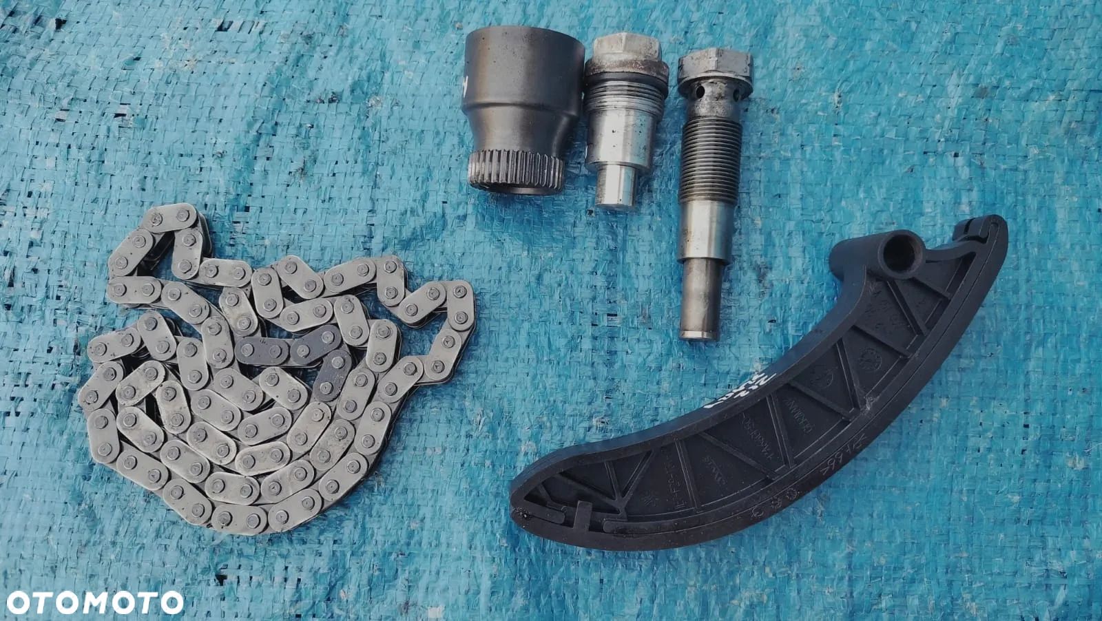 ROZRZĄD ZESTAW ŁAŃCUCH ŚLIZG ZĘBATKA NAPINACZ A6510500800 A6510770107 A6510500016 MERCEDES W204 W212 CLS W218 W207 GLK X204 SPRINTER VIANO VITO 2.2 CDI 651 OM651 - 1