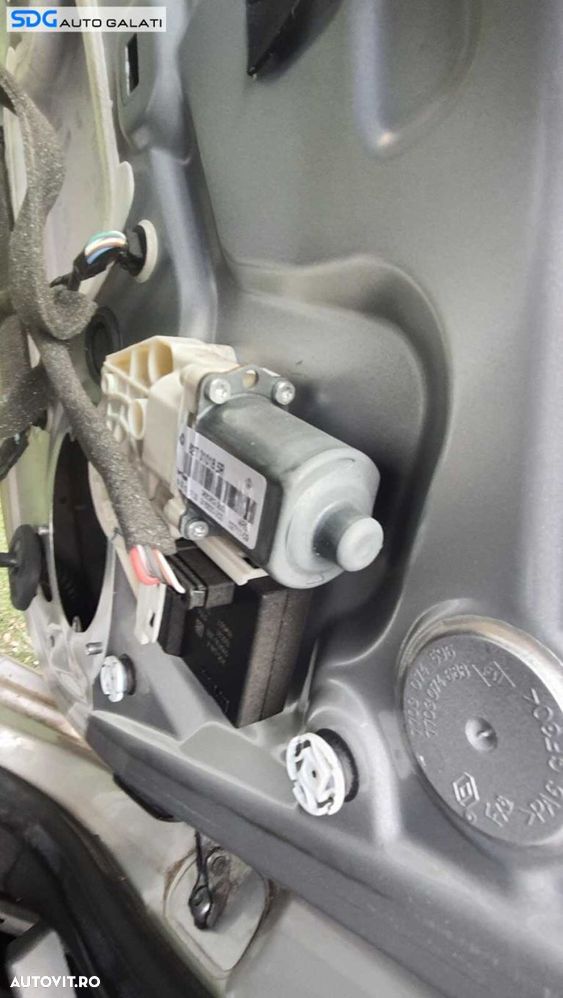 Motoras pentru Macara Electrica Geam Usa Portiera Stanga Spate Renault Megane 3 Grandtour 2008 - 2015 Cod 827310185R 827310185 [C1654] - 3