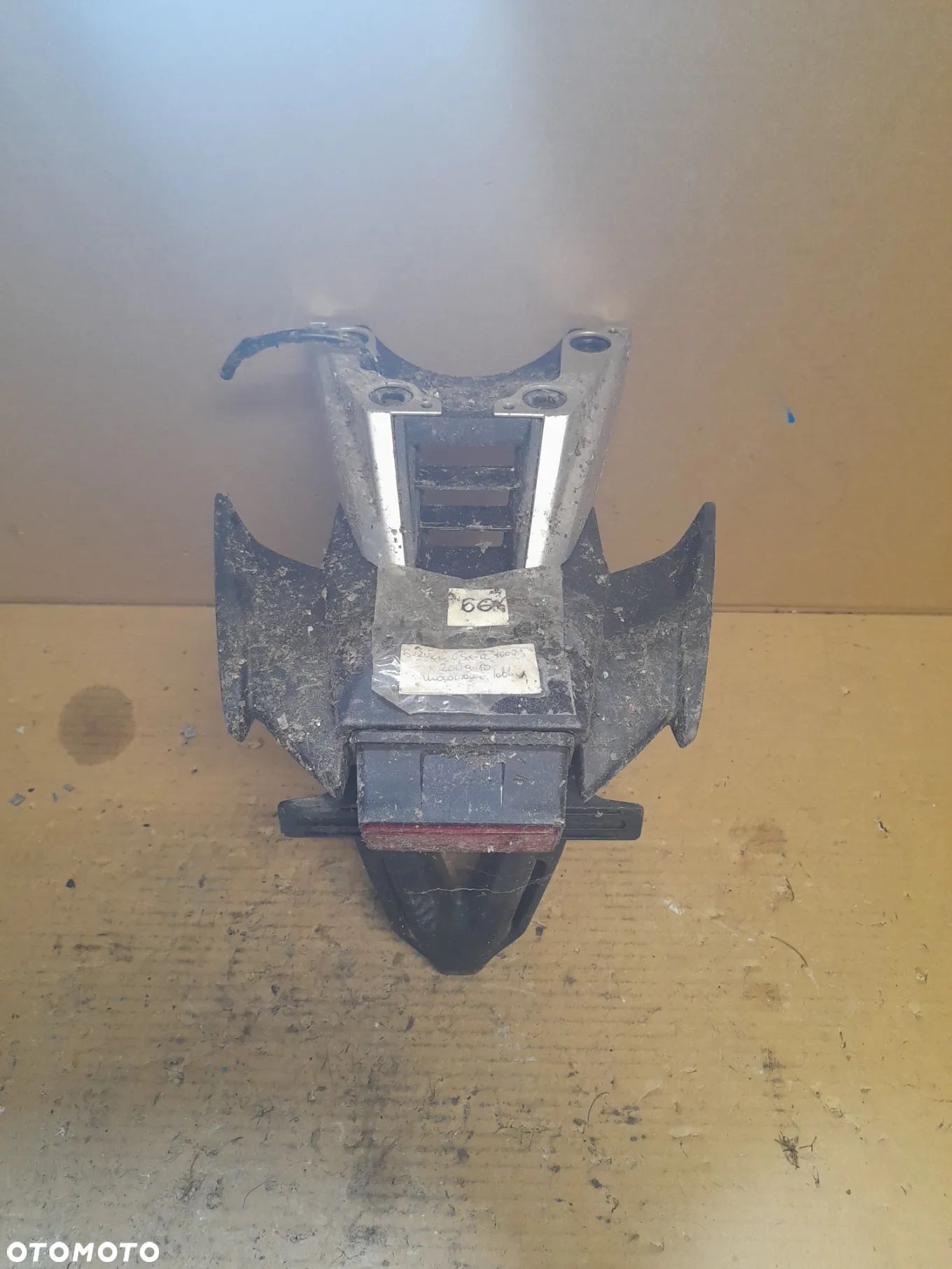 Mocowanie tablicy rejestracyjnej Suzuki GSX-R 1000 - 1