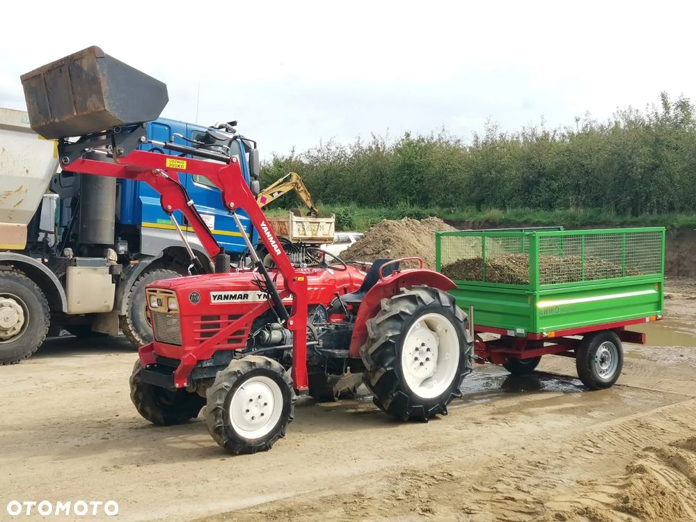 Yanmar 3110d 4x4 31km WOM TUR Hydraulika Przyczepa Wywrotka - 27