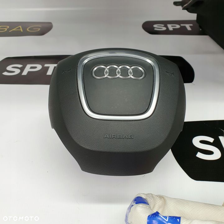 AUDI A4 B8 8K0 DESKA ROZDZIELCZA KONSOLA KOKPIT PULPIT PODUSZKI AIRBAG AIR BAG PASY KURTYNY KIT SET - 4