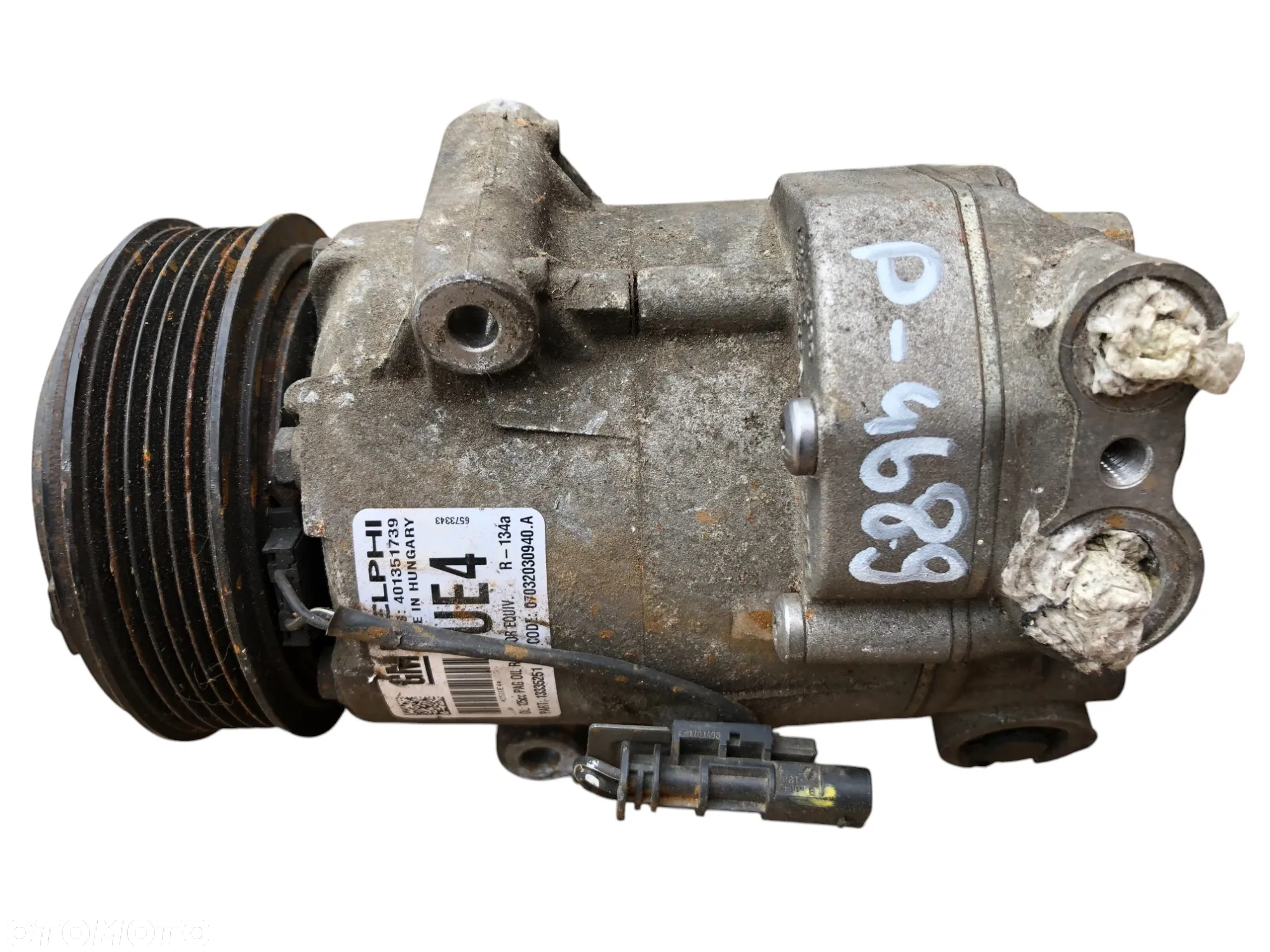 Kompresor Sprężarka Klimatyzacji 13335251 6PK Opel Astra J Zafira B 1.3/1.7/1.9 CDTI - Gwarancja Wysyłka Montaż - 6