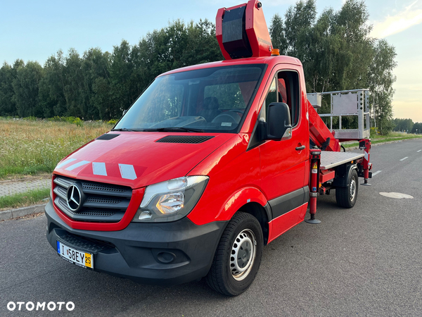 Mercedes-Benz Podnośnik Koszowy Zwyżka Ruthmann TB220 22 metry 14 w Bok Euro 6 tylko 29tys Km Jak Wumag Gsr Multitel