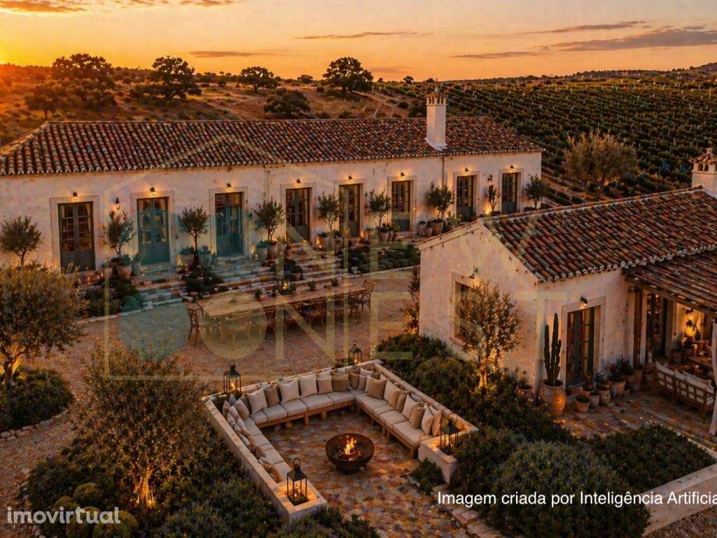 Quintinha com 6.688m ² e ruína para reconstrução | Arraiados, Pinha... - Grande imagem: 2/19