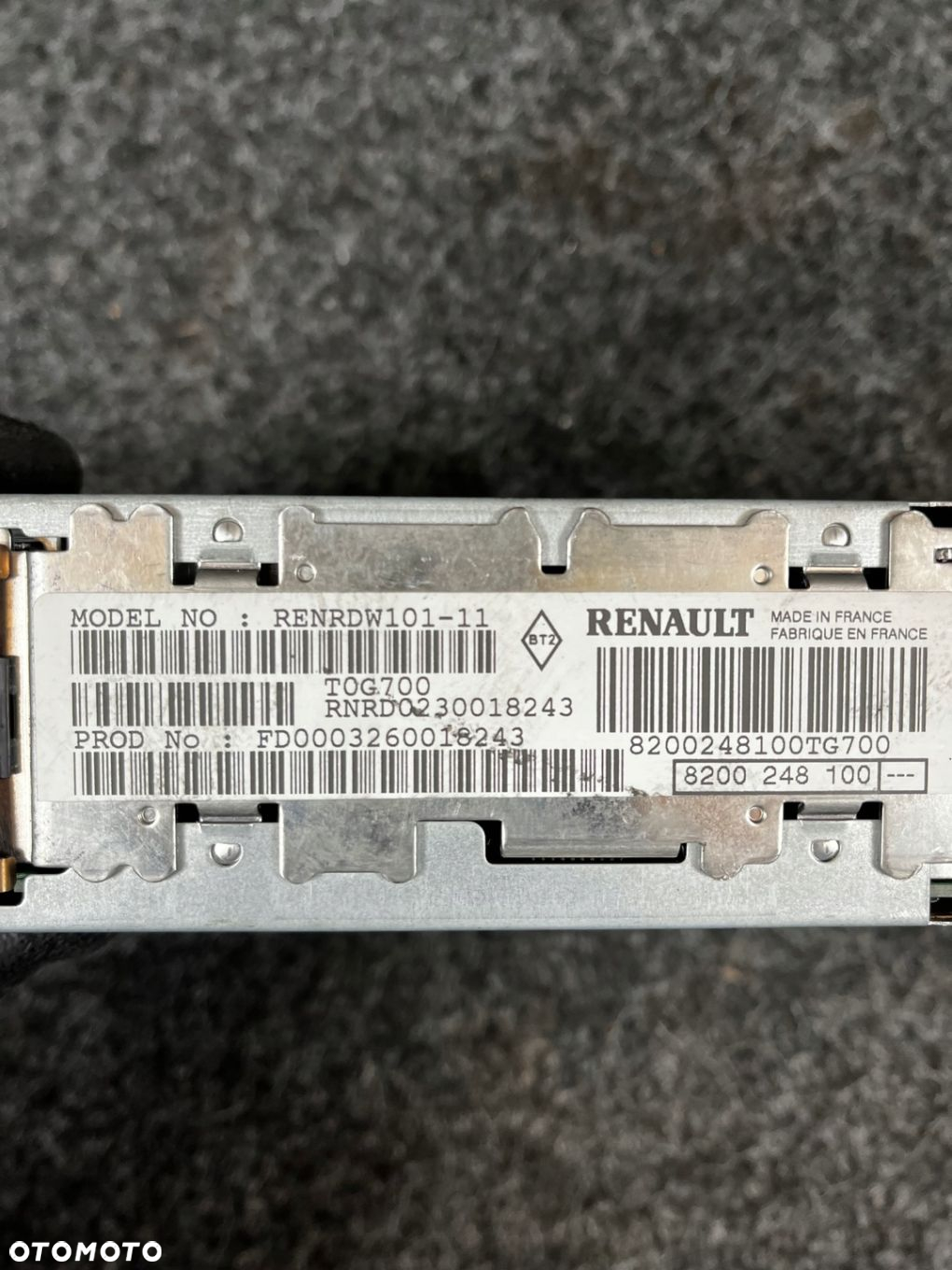 radio odtwarzacz renault laguna II 8200248100 - 10